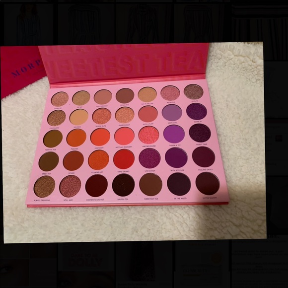 MORPHE 35T SWEETEST TEA EYESHADOW PALETTE NWT! - Picture 2 of 4